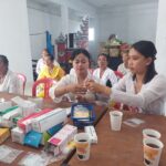 Tangkil Sehat: Pengobatan Gratis Bantu Pemedek di Pura Desa Penatahan